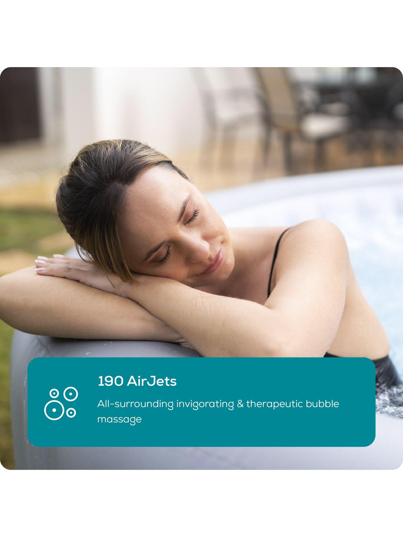 Image 4 of 7 of Lay-Z-Spa Grenada Smart EnergySense AirJet Hot Tub (6-8 Person)