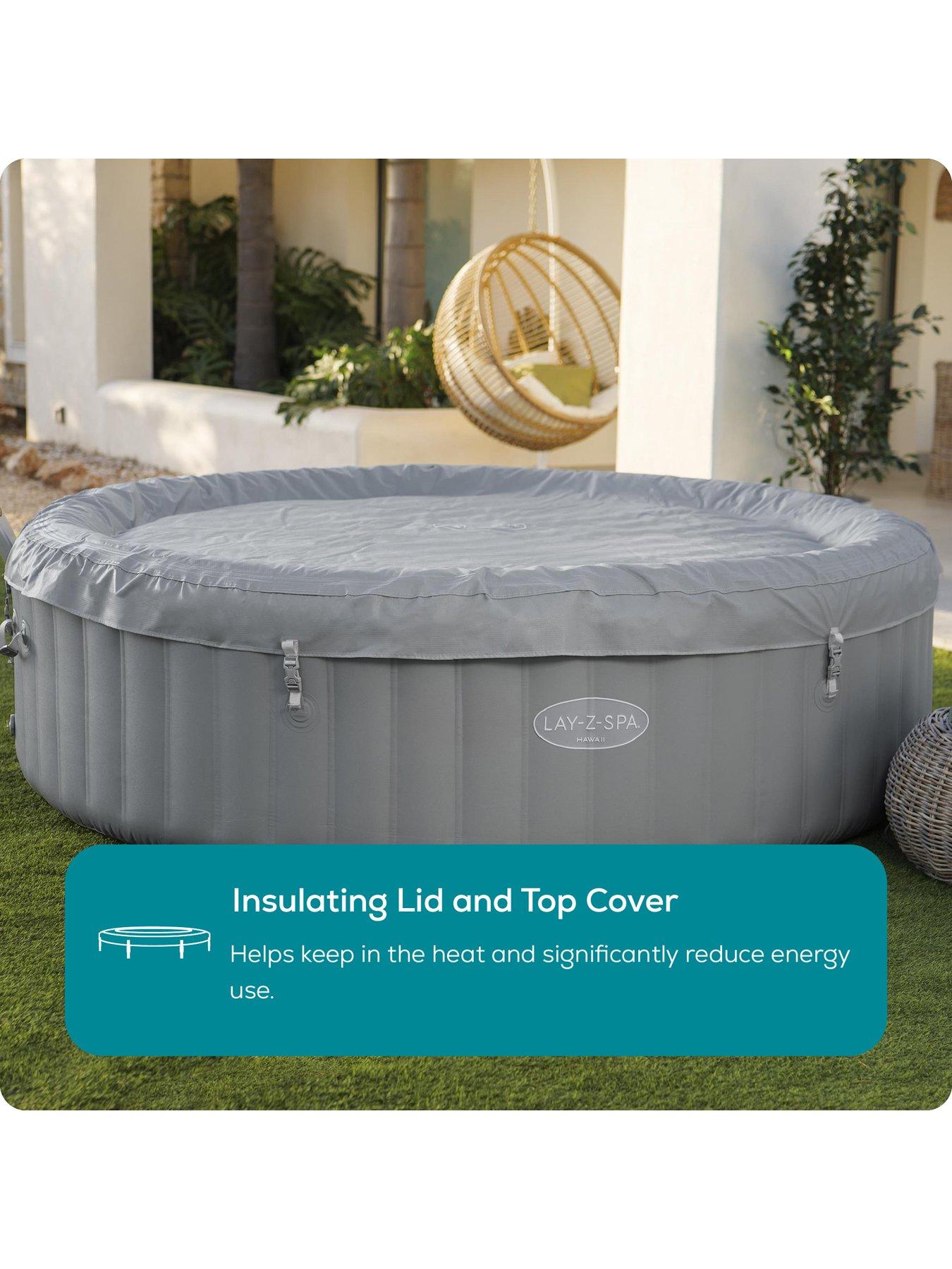 Image 5 of 7 of Lay-Z-Spa Grenada Smart EnergySense AirJet Hot Tub (6-8 Person)