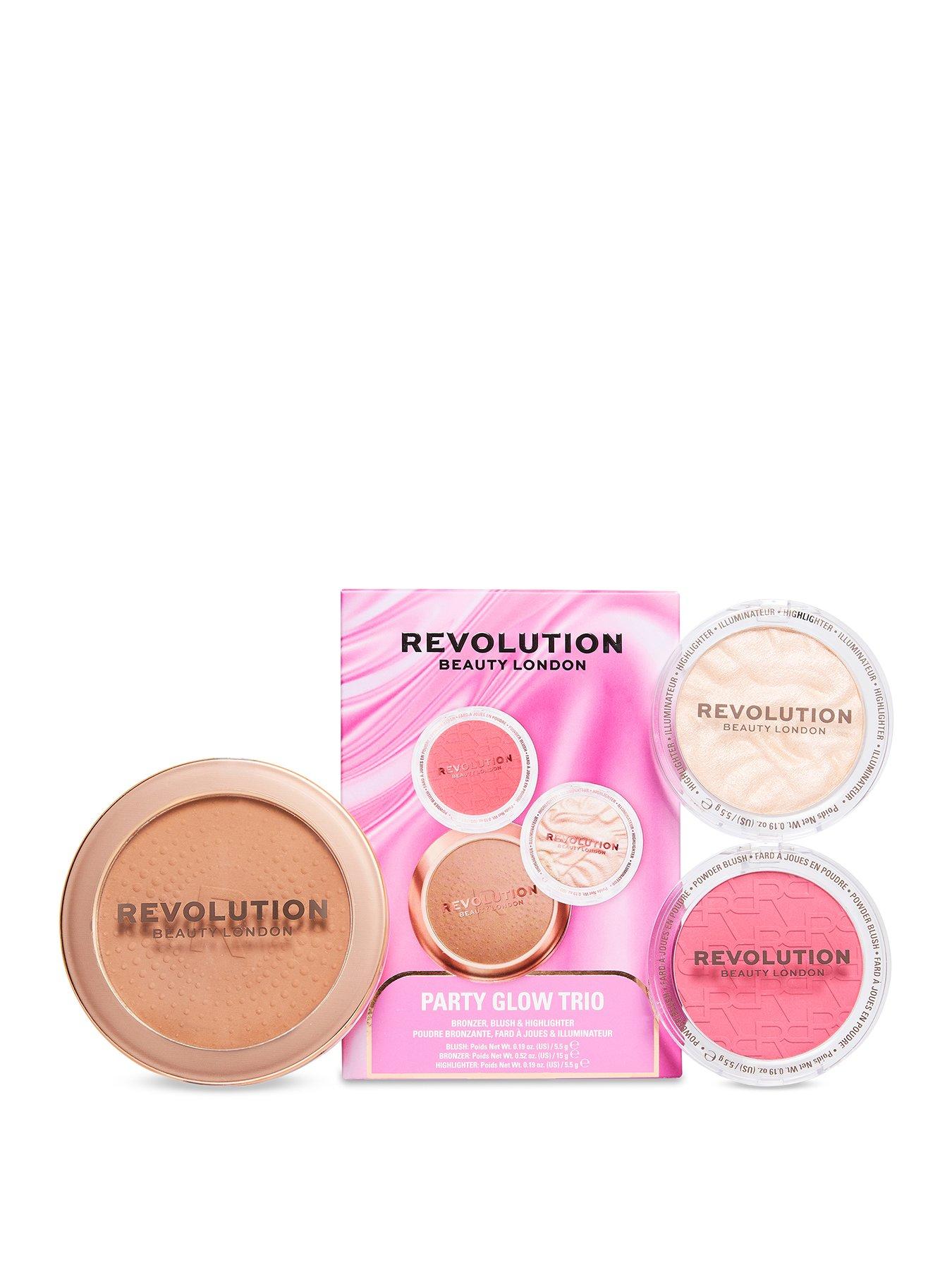 Revolution Beauty London Revolution Party Glow Face Powder Trio