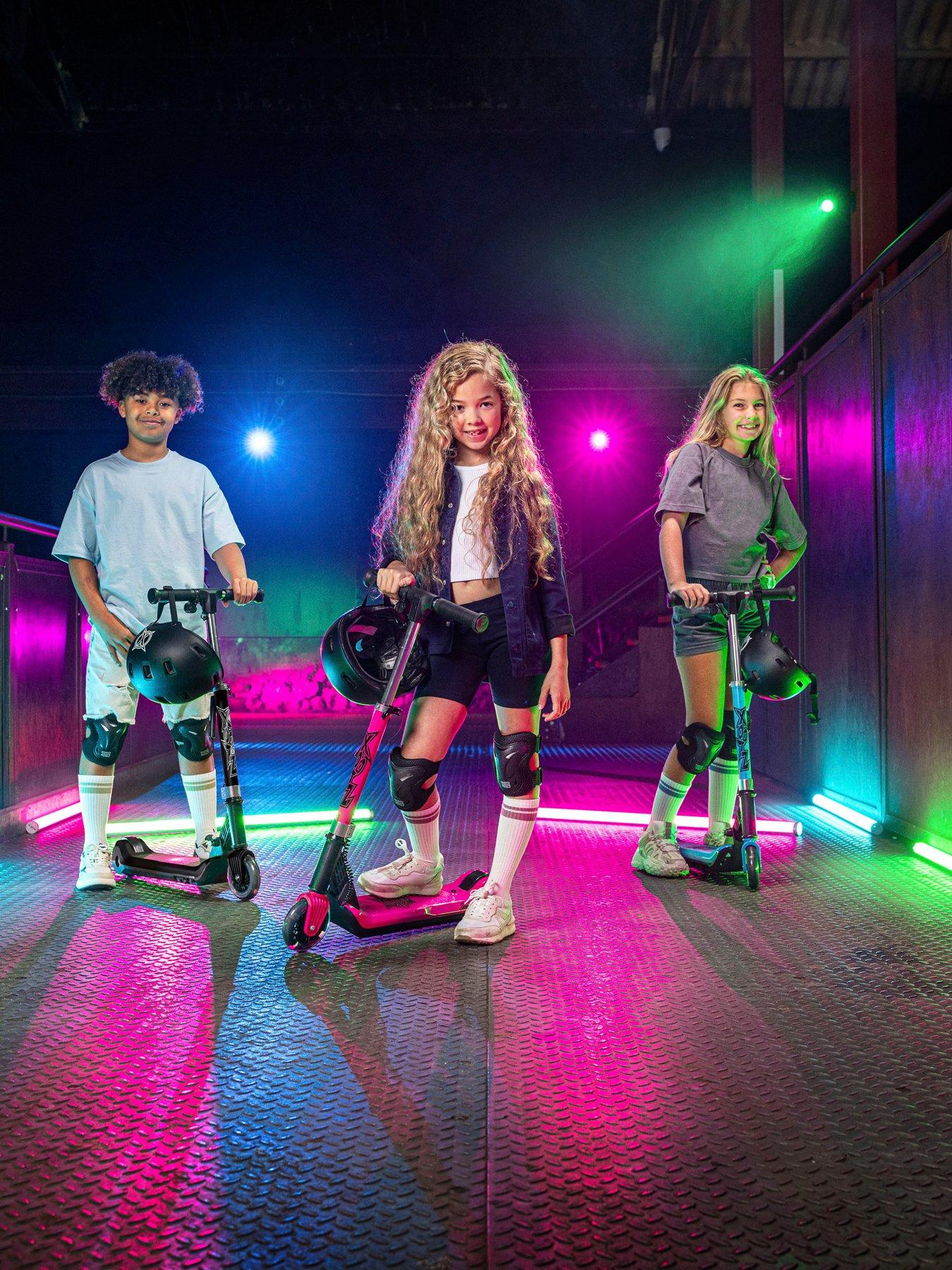 Image 5 of 7 of XOOTZ Electric Folding Kids Scooter - Black