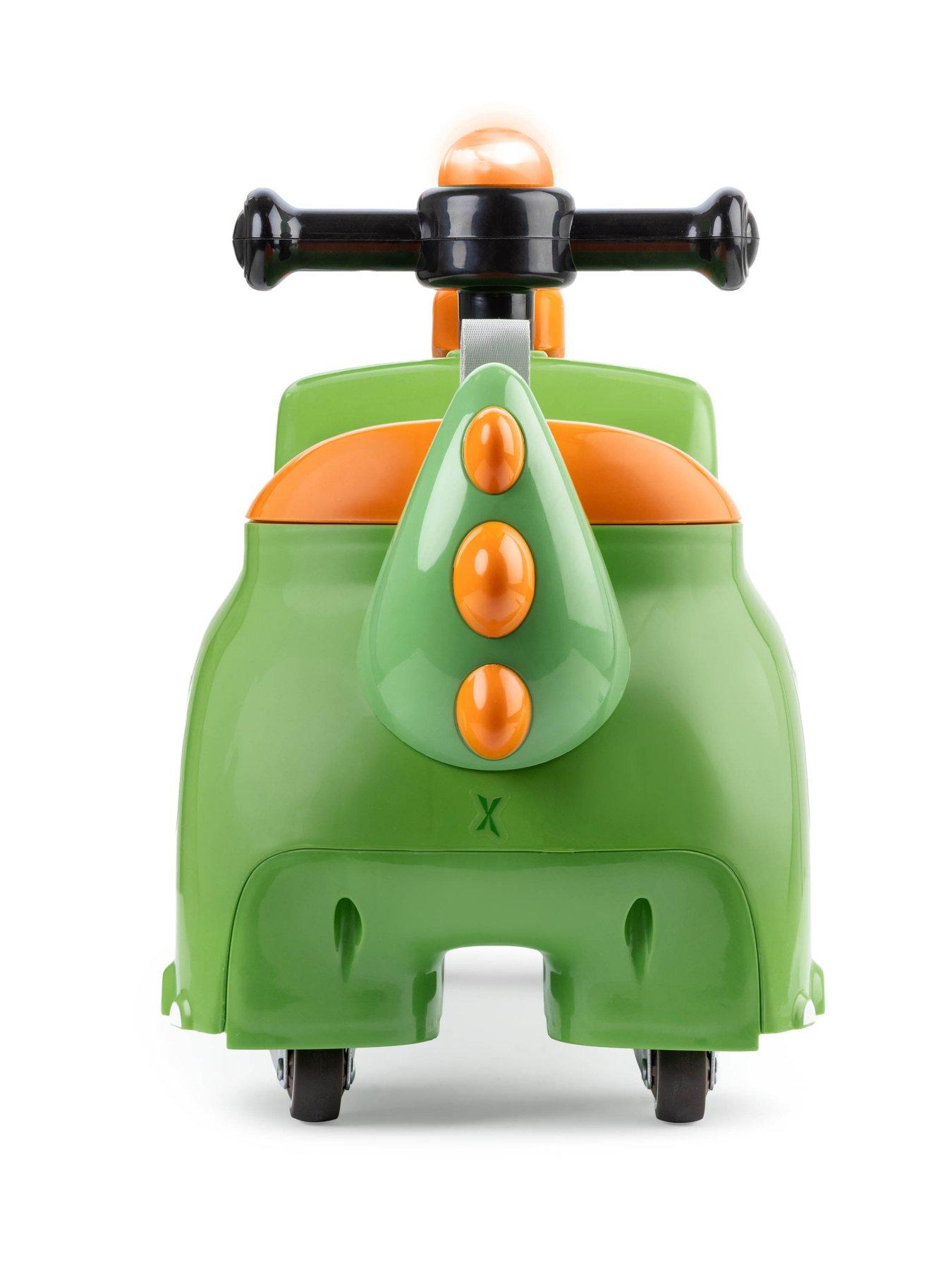 Image 5 of 7 of XOOTZ Snootz Burpbottom Foot To Floor Ride-On - Green