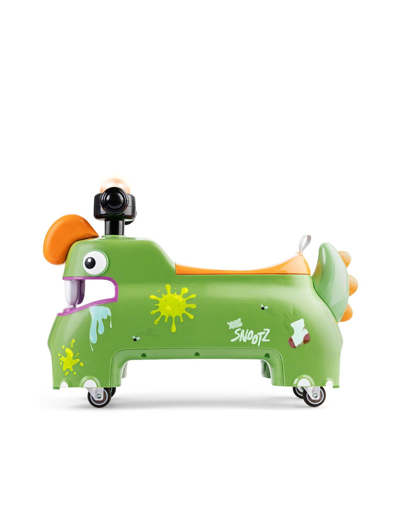 Image 6 of 7 of XOOTZ Snootz Burpbottom Foot To Floor Ride-On - Green