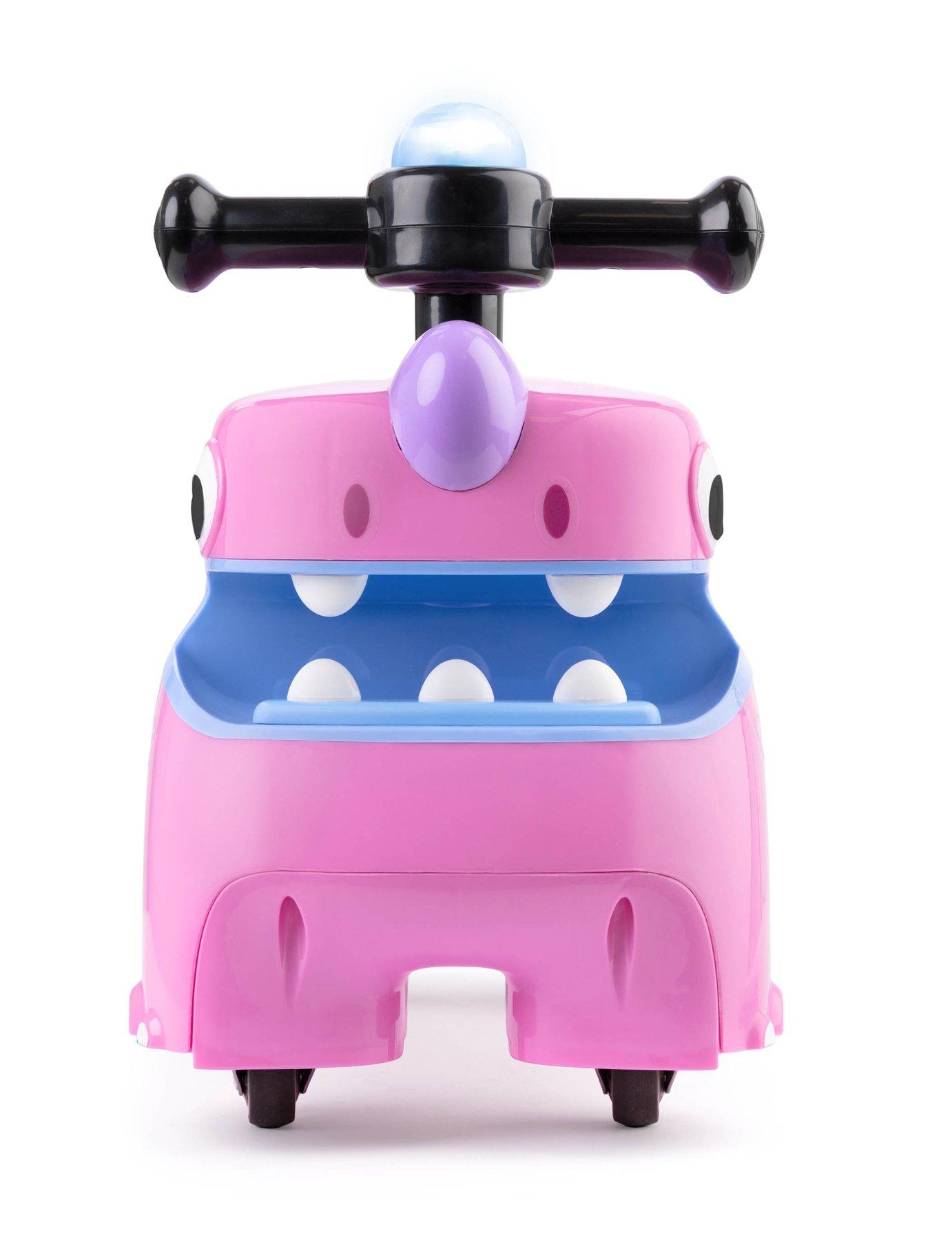 Image 6 of 7 of XOOTZ Snootz Snuggle Snort Foot To Floor Ride-On - Pink