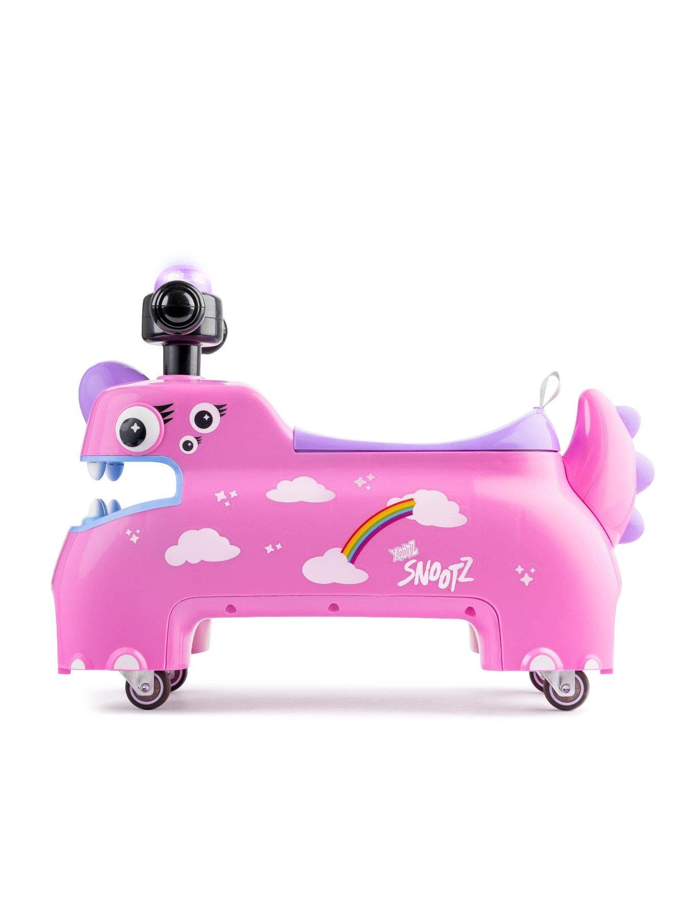 Image 7 of 7 of XOOTZ Snootz Snuggle Snort Foot To Floor Ride-On - Pink
