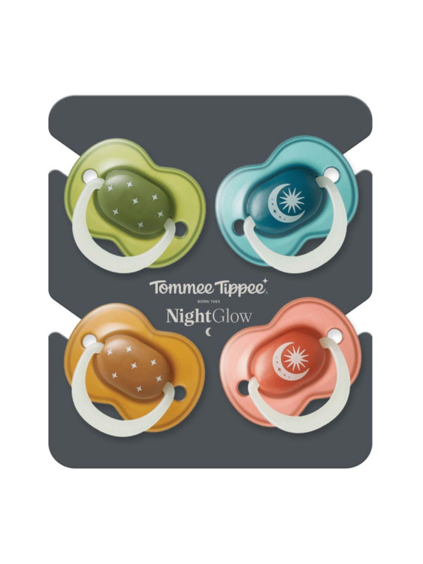 Tommee Tippee 4X 18-36M Night Silicone Soothers