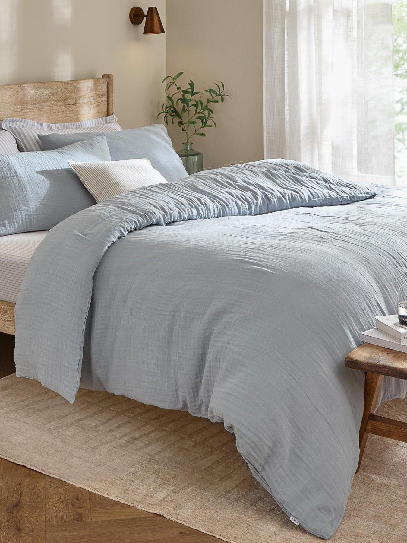 Yard Lark Super King Duvet Set Mineral Blue