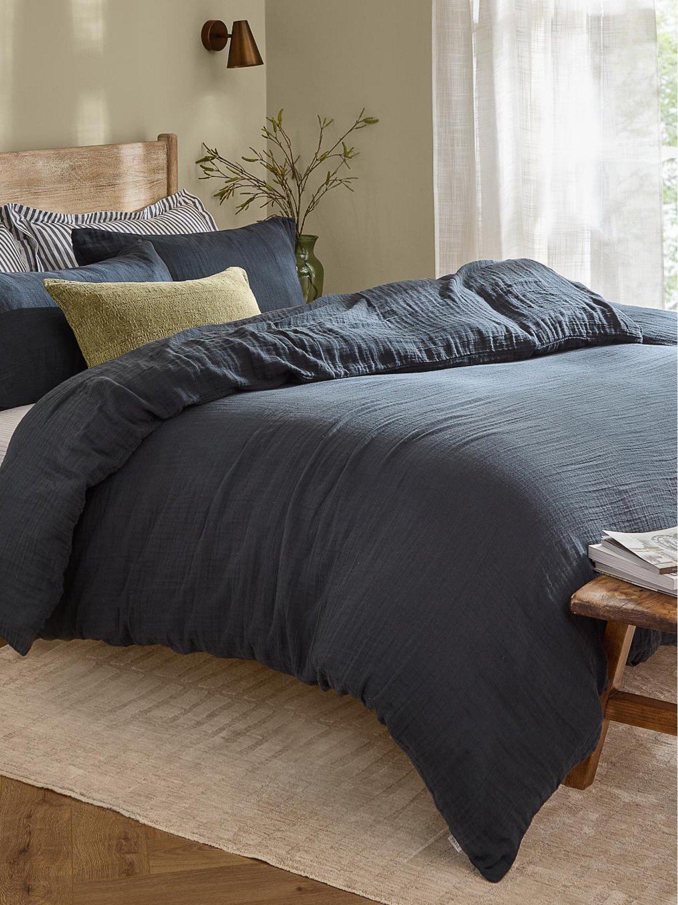 Yard Lark Single Duvet Set Navy