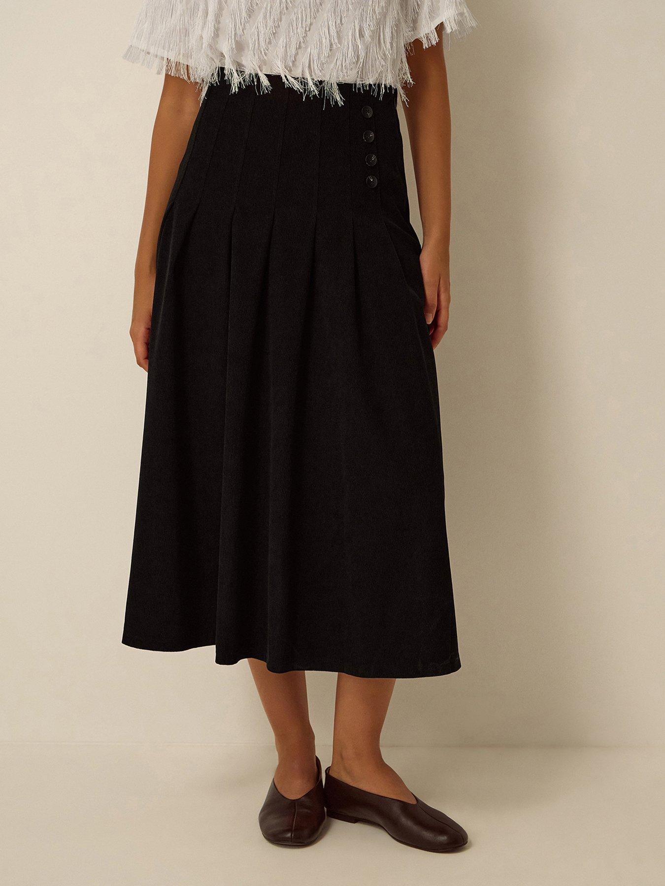Monsoon Sonja Stretch Cord Skirt