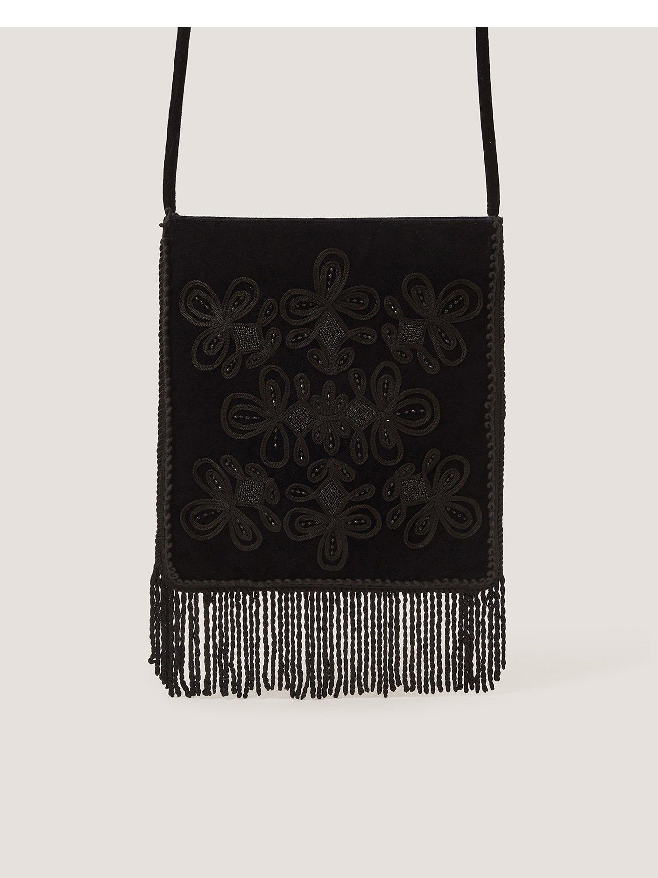 Monsoon Dori Emb Fringe Bag