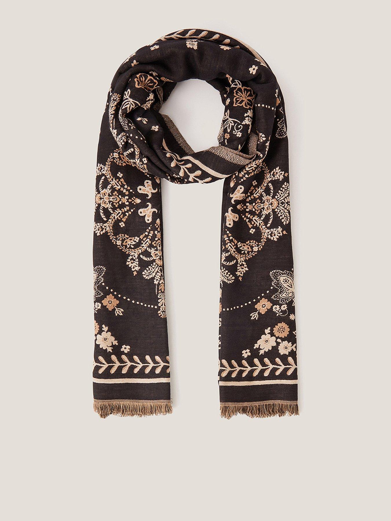 Image 1 of 4 of Monsoon Sammi Medallion Scarf