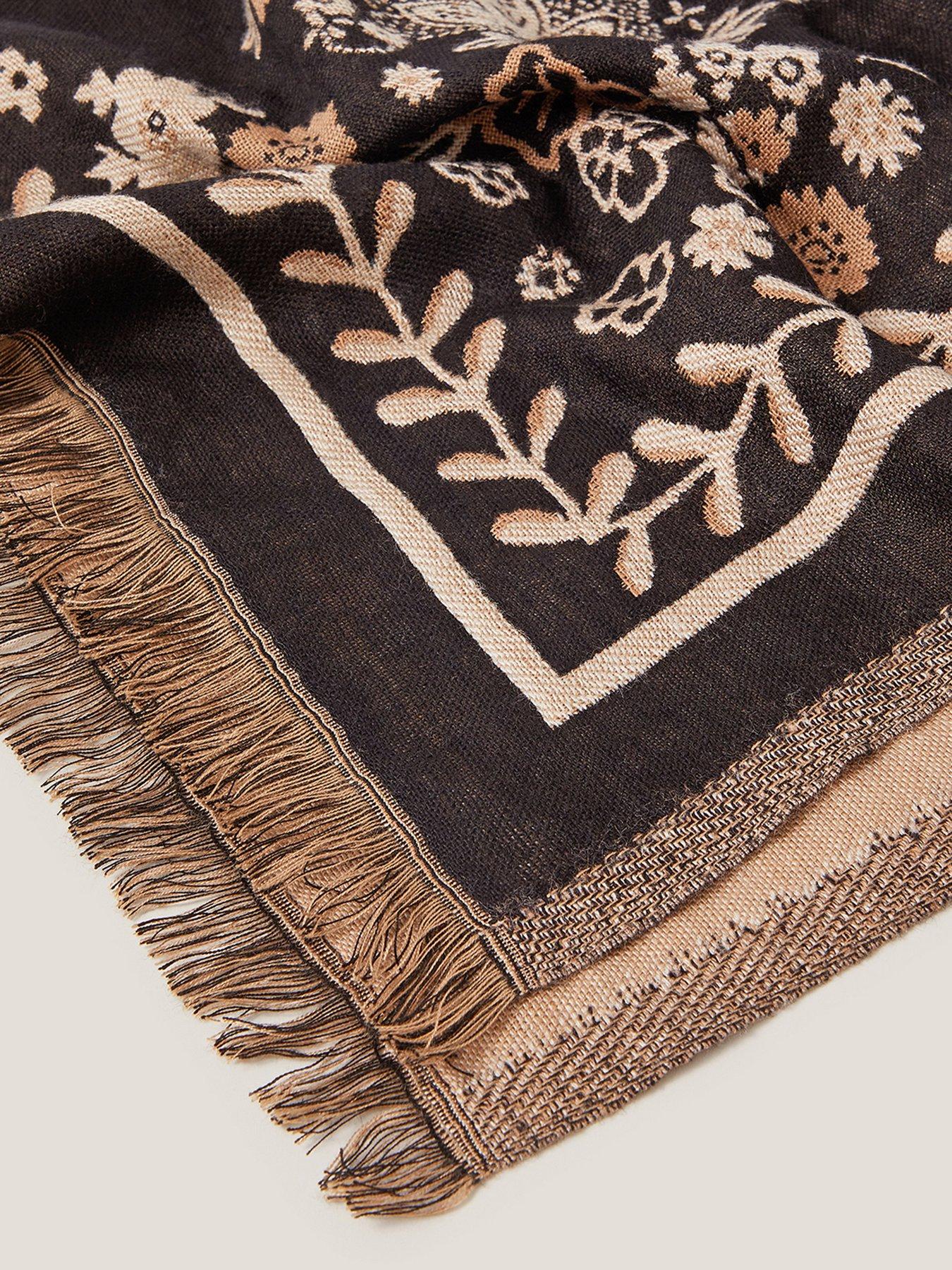 Image 3 of 4 of Monsoon Sammi Medallion Scarf