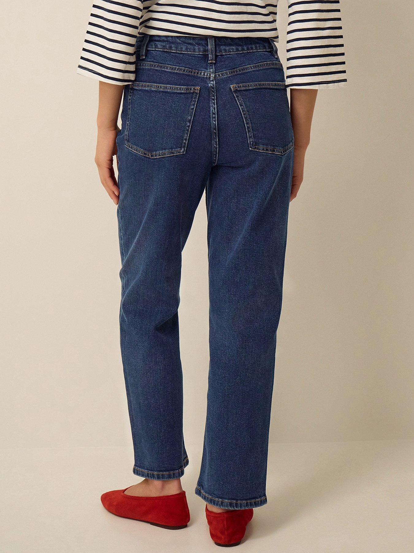 Image 2 of 4 of Monsoon Soph Straight Jeans - Blue