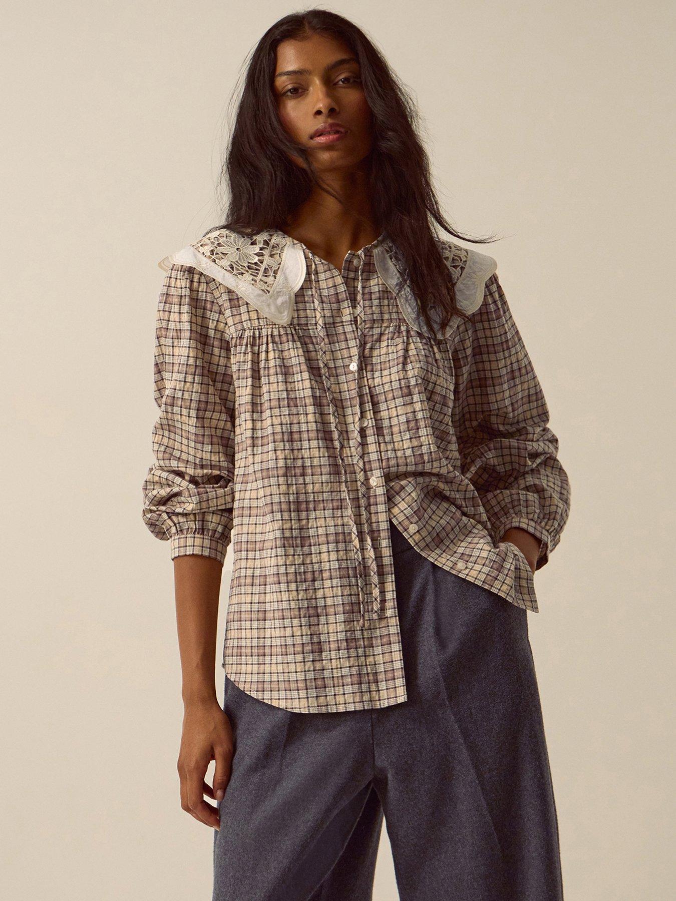 Image 1 of 5 of Monsoon Thea Check Shirt
