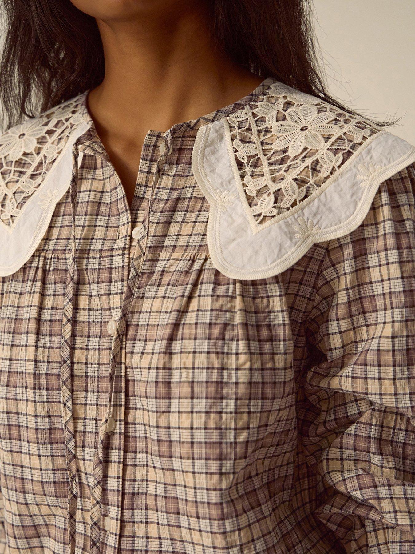 Image 5 of 5 of Monsoon Thea Check Shirt