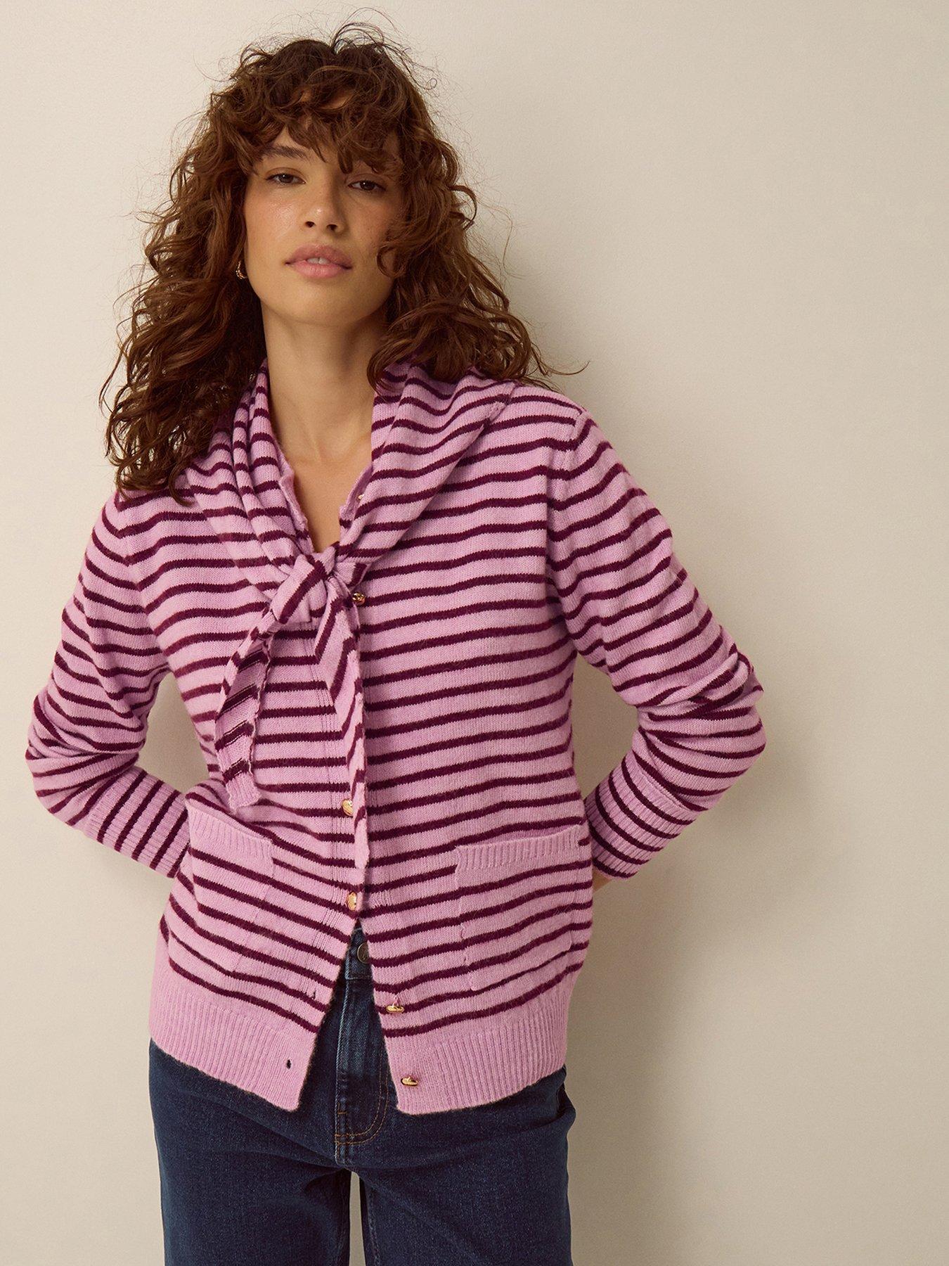 Monsoon Shola Stripe Cardigan