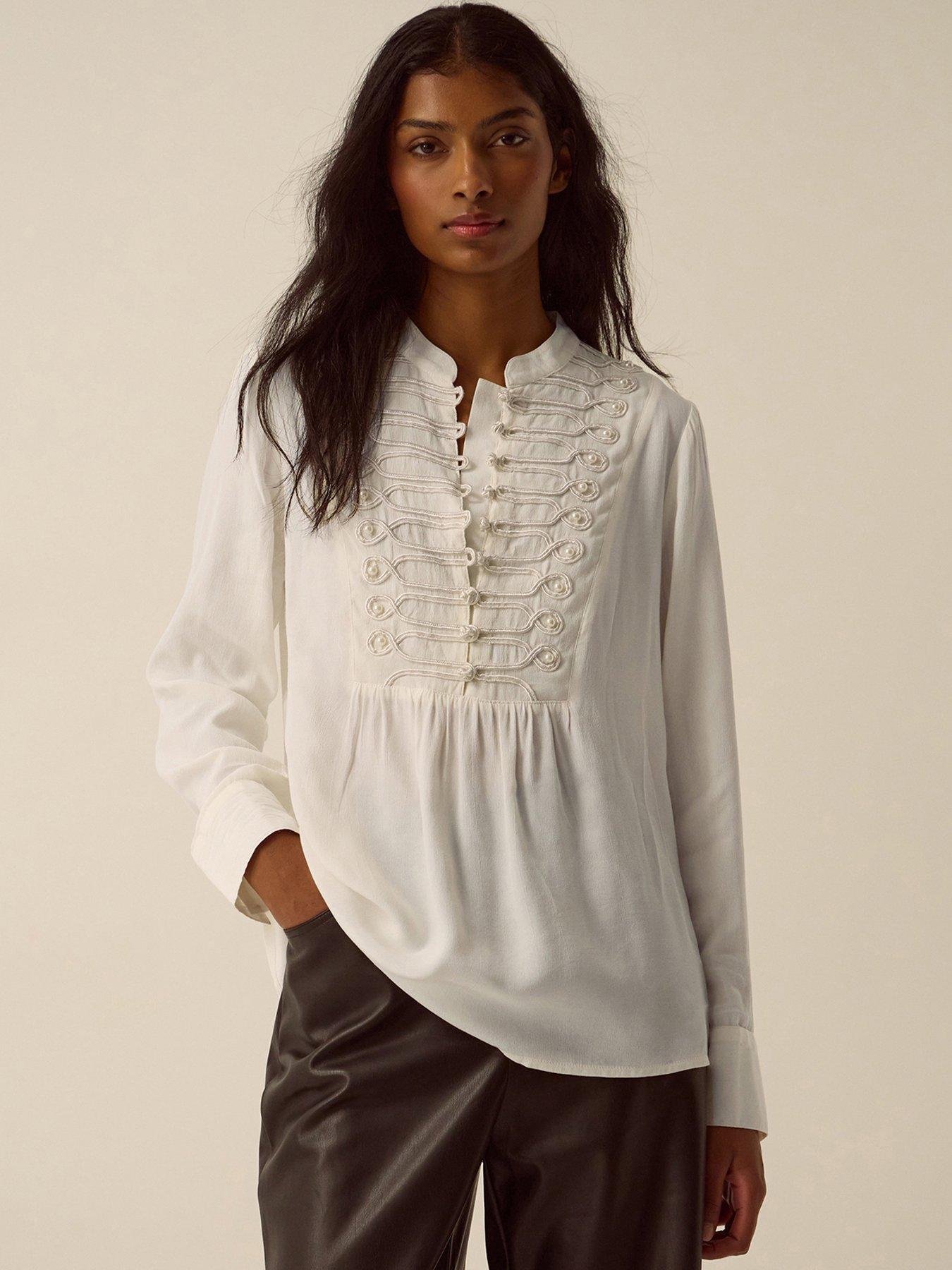 Image 1 of 4 of Monsoon Pippa Military Top