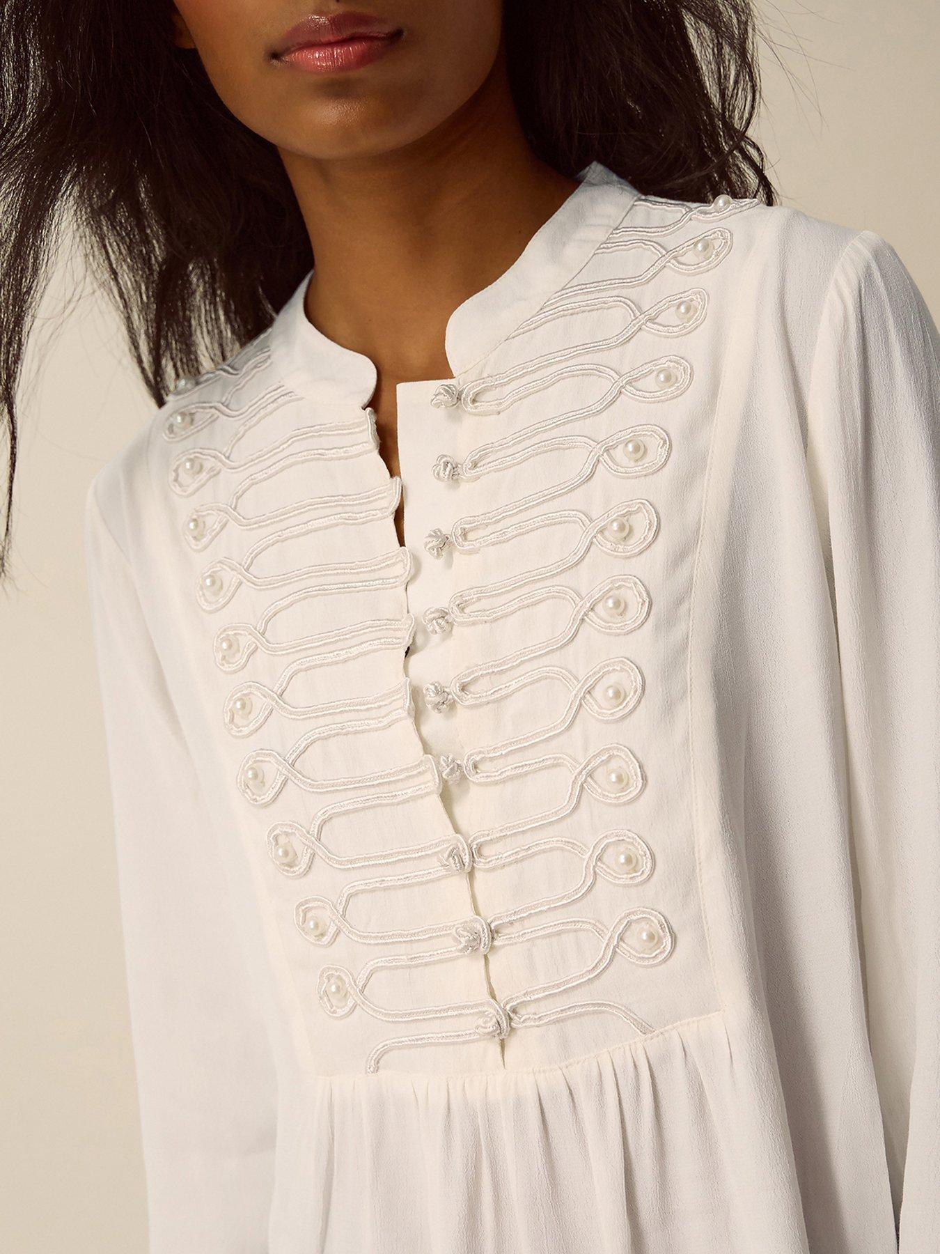 Image 4 of 4 of Monsoon Pippa Military Top