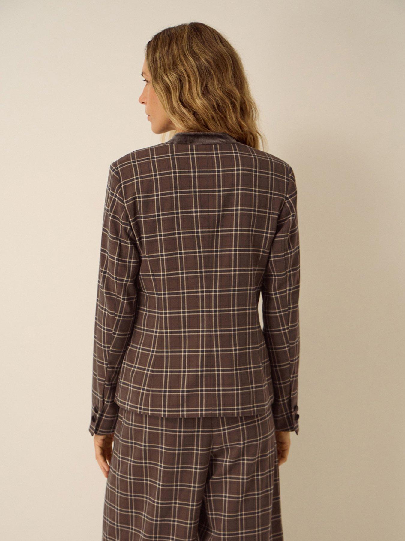 Image 3 of 6 of Monsoon Gracie Check Jkt
