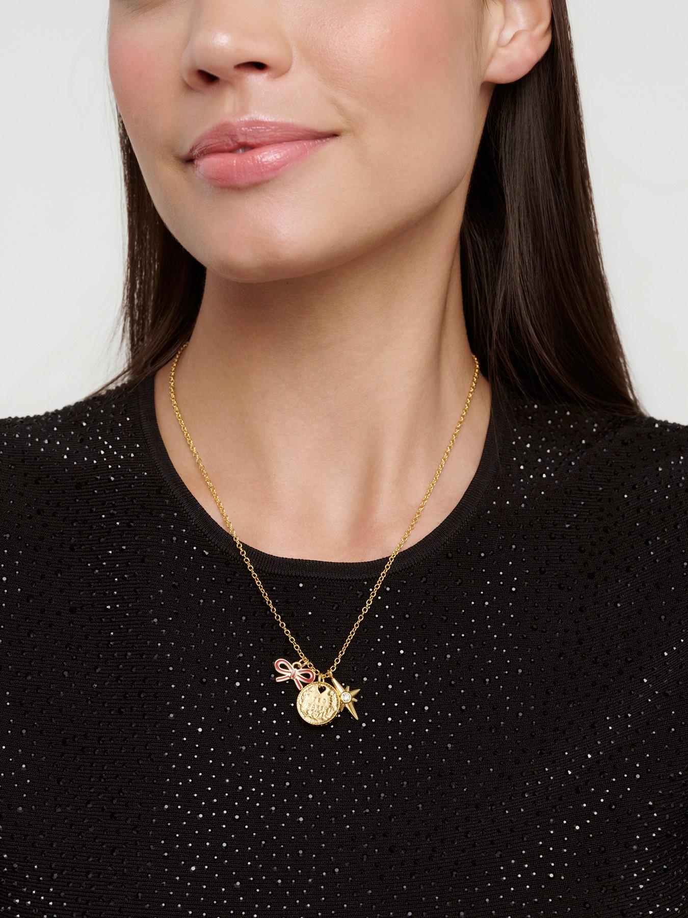 Image 5 of 6 of Ted Baker Womens Sian Multi Charm Necklace - Multi