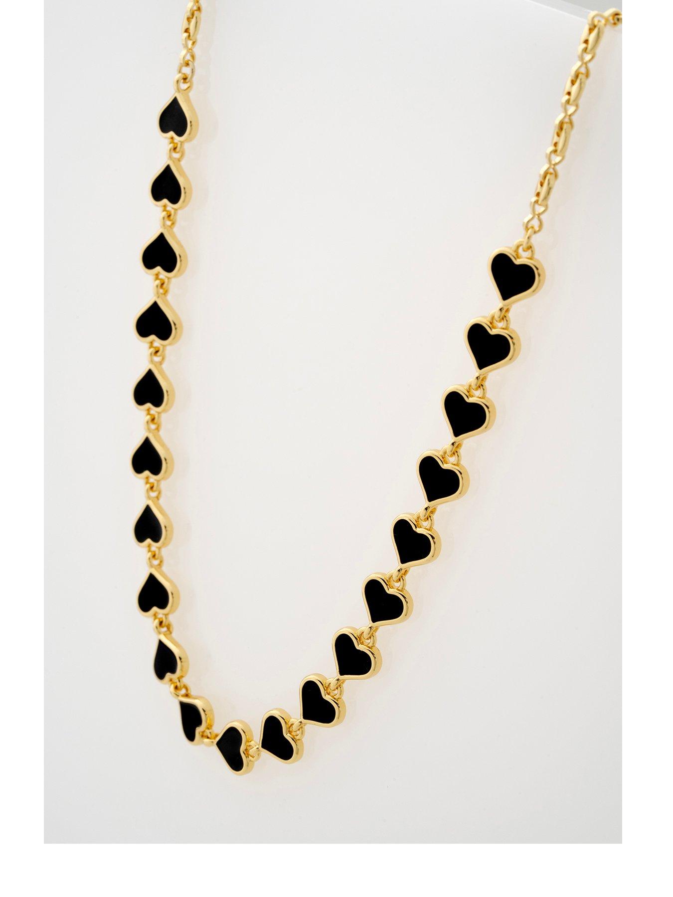 Ted Baker HAZEL: Enamel Heart Chain Necklace