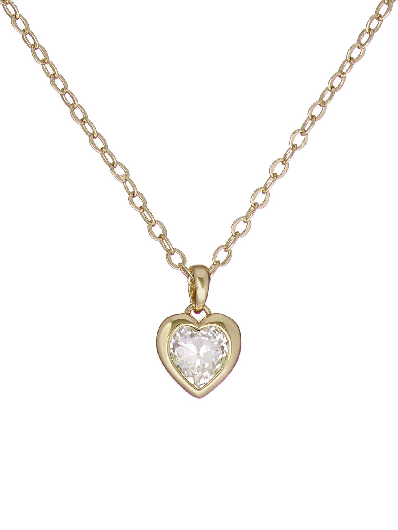 Image 1 of 5 of Ted Baker HANNELA: Crystal Heart Pendant Necklace