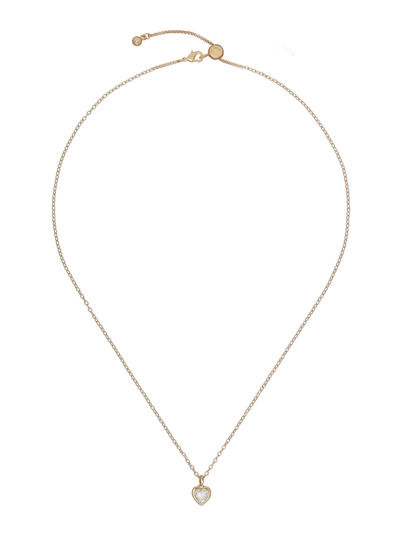 Image 2 of 5 of Ted Baker HANNELA: Crystal Heart Pendant Necklace