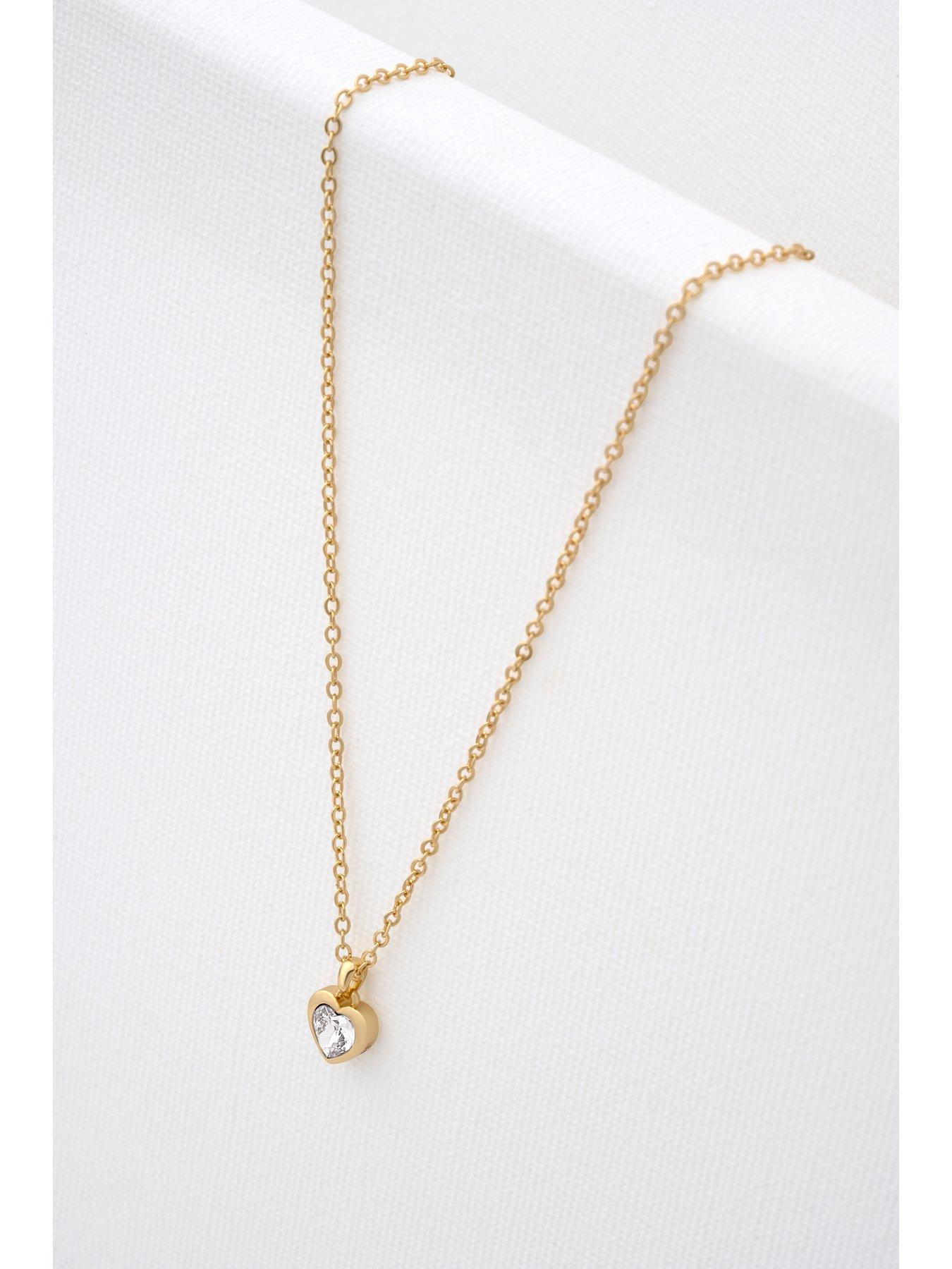Image 4 of 5 of Ted Baker HANNELA: Crystal Heart Pendant Necklace