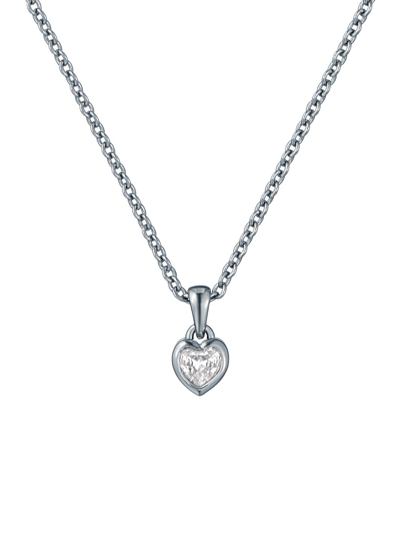 Ted Baker HARLOW: Mini Crystal Heart Pendant Necklace
