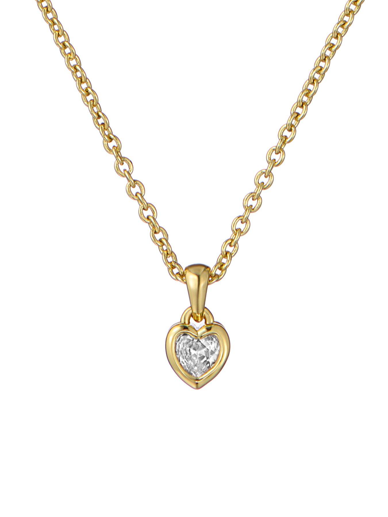 Ted Baker HARLOW: Mini Crystal Heart Pendant Necklace
