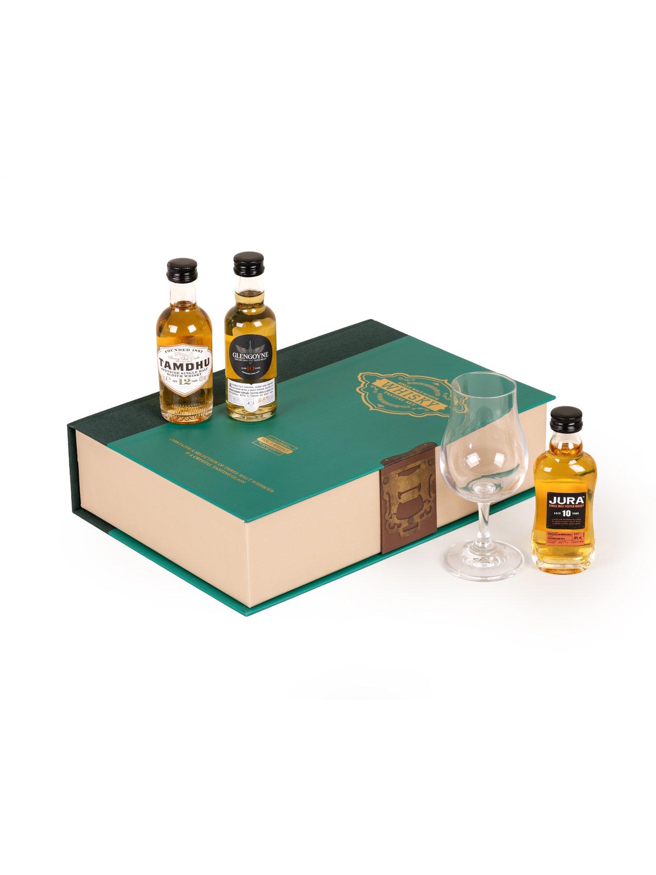 Image 2 of 3 of Malt Whisky Tasting Book Box 3 x 5cl plus tasting glass