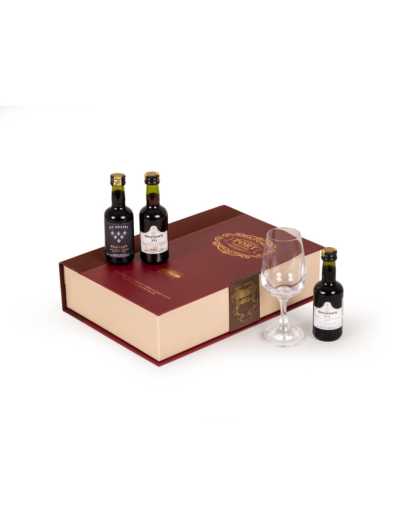 Image 2 of 3 of Graham's Port Tasting Book Box 3 x 5cl plus tasting glass