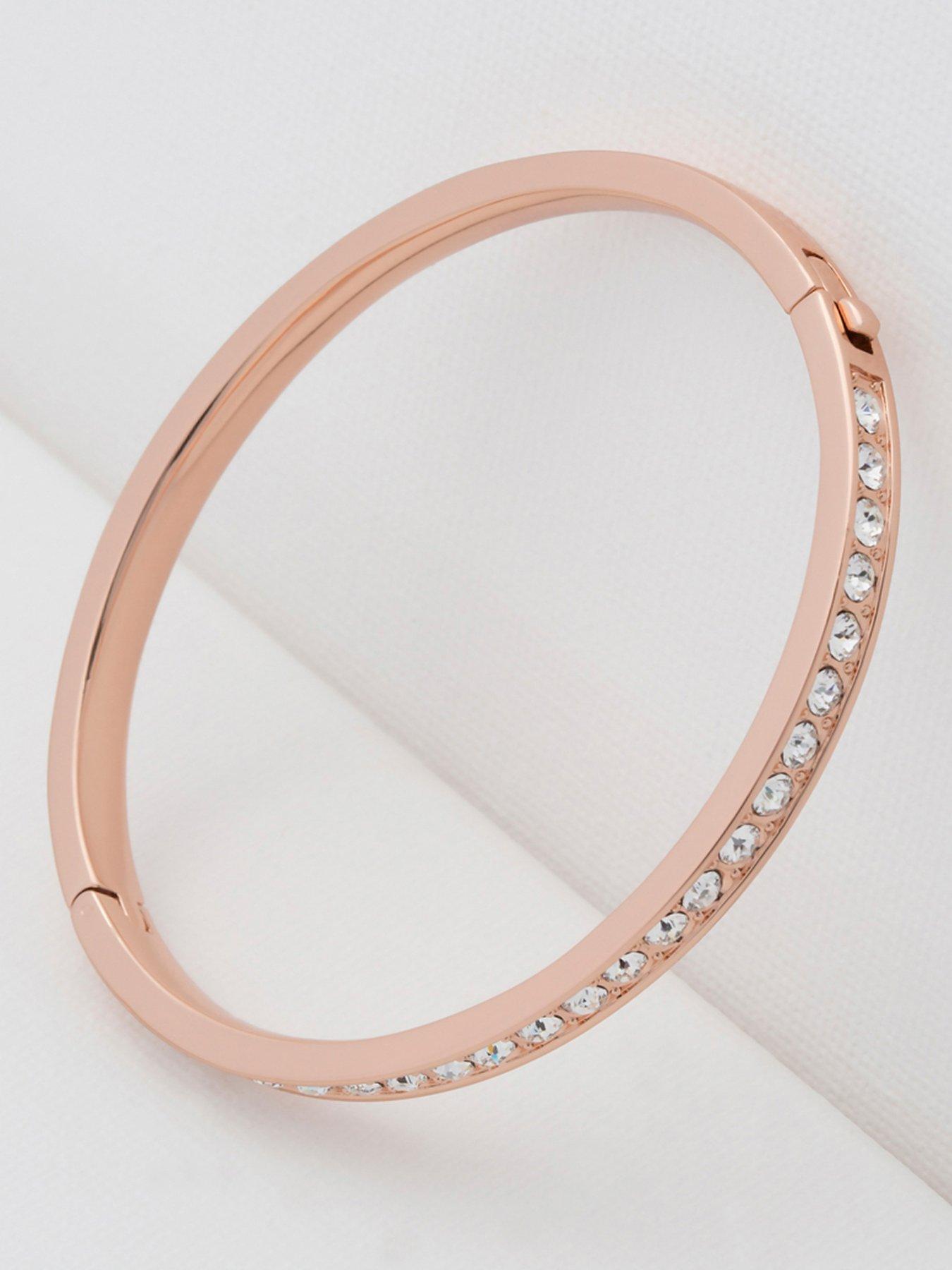 Ted Baker CLEMARA: Crystal Hinge Bangle Bracelet
