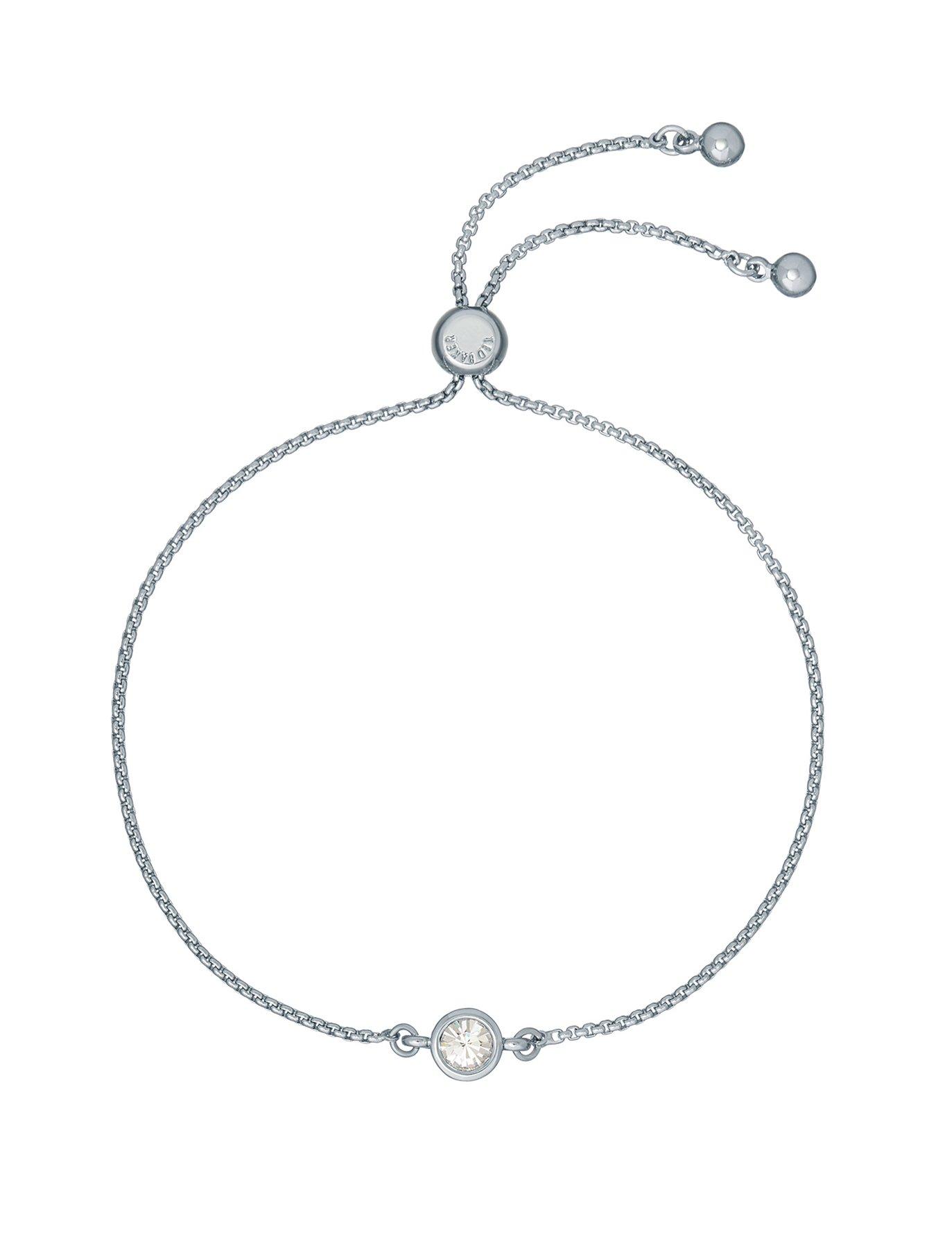 Image 1 of 6 of Ted Baker SARSAA: Crystal Adjustable Bracelet