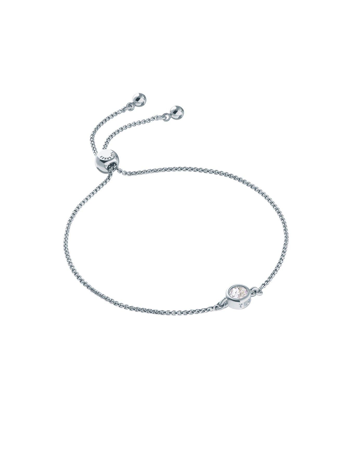 Image 3 of 6 of Ted Baker SARSAA: Crystal Adjustable Bracelet