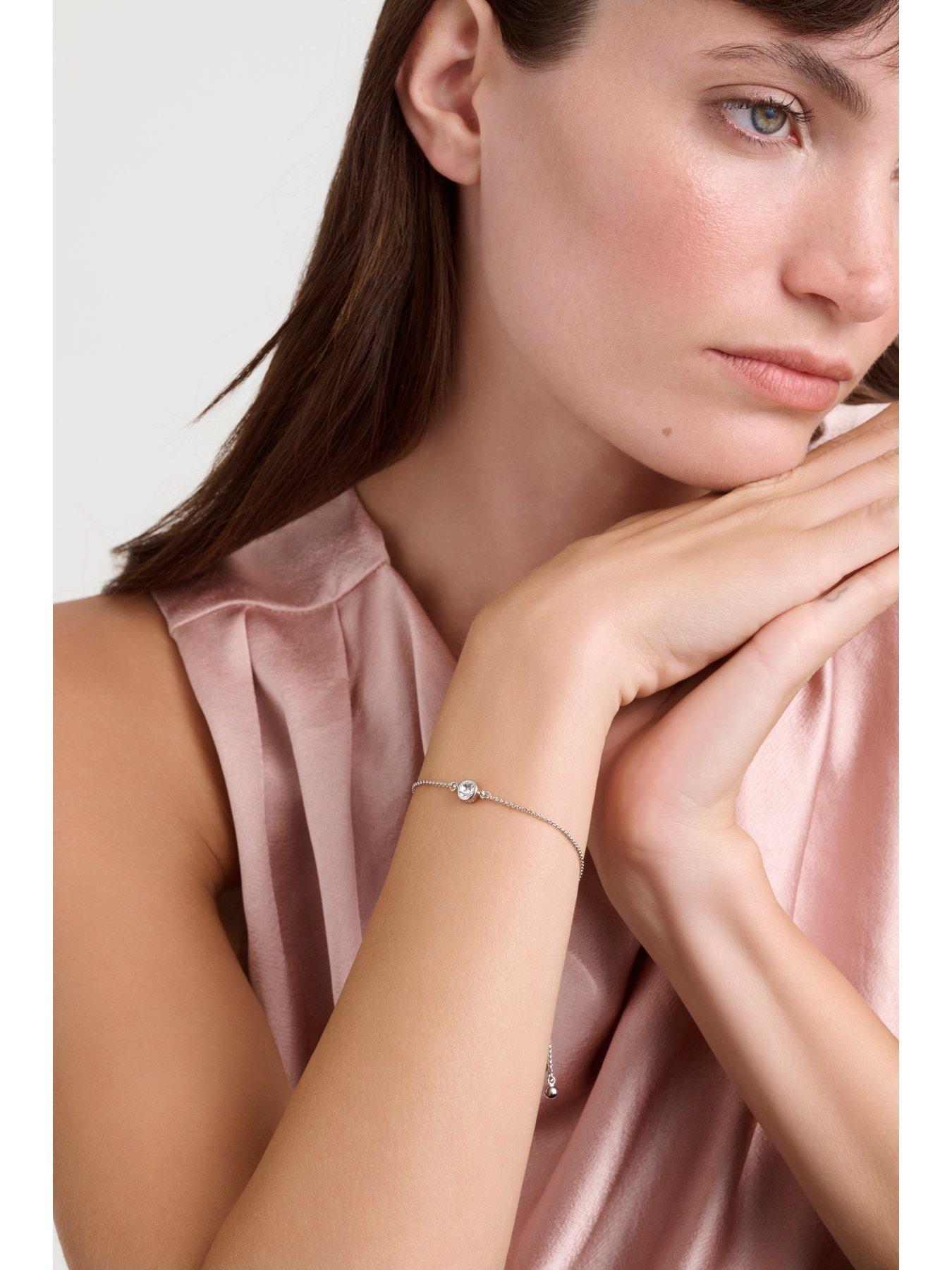 Image 4 of 6 of Ted Baker SARSAA: Crystal Adjustable Bracelet
