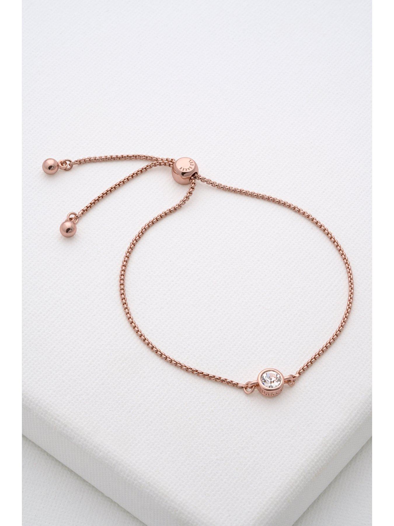 Image 5 of 6 of Ted Baker SARSAA: Crystal Adjustable Bracelet