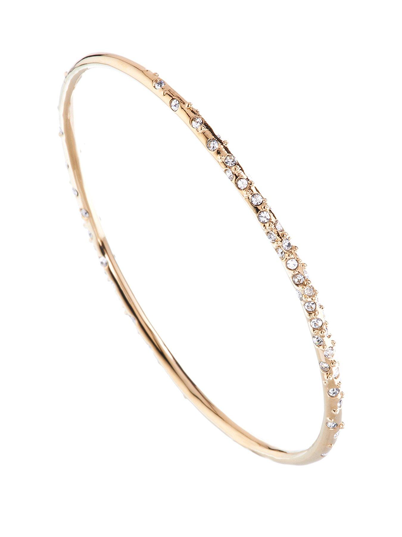 Karen Millen Crystal Sprinkle Bangle