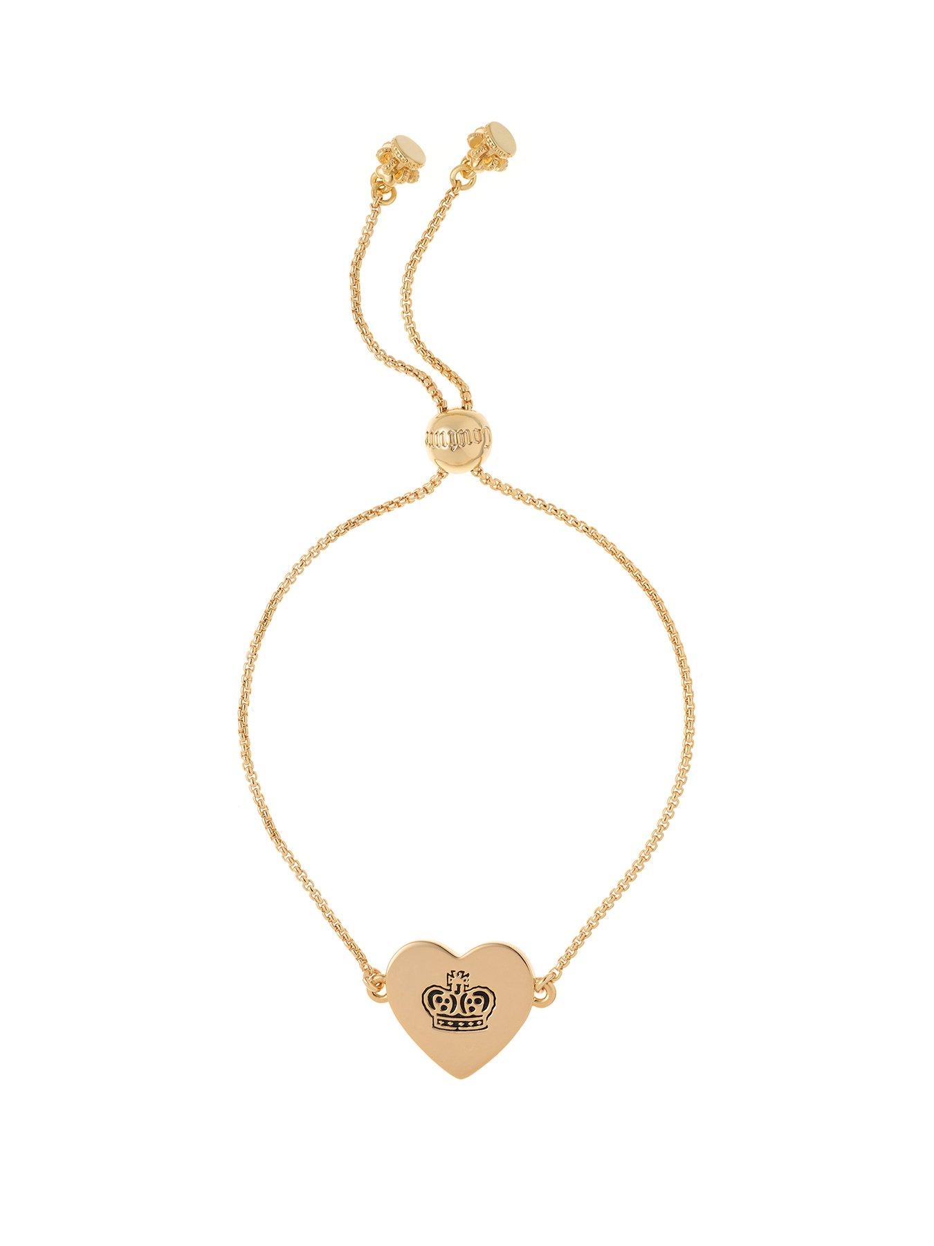 Juicy Couture Reversible Heart Adjustable Bracelet