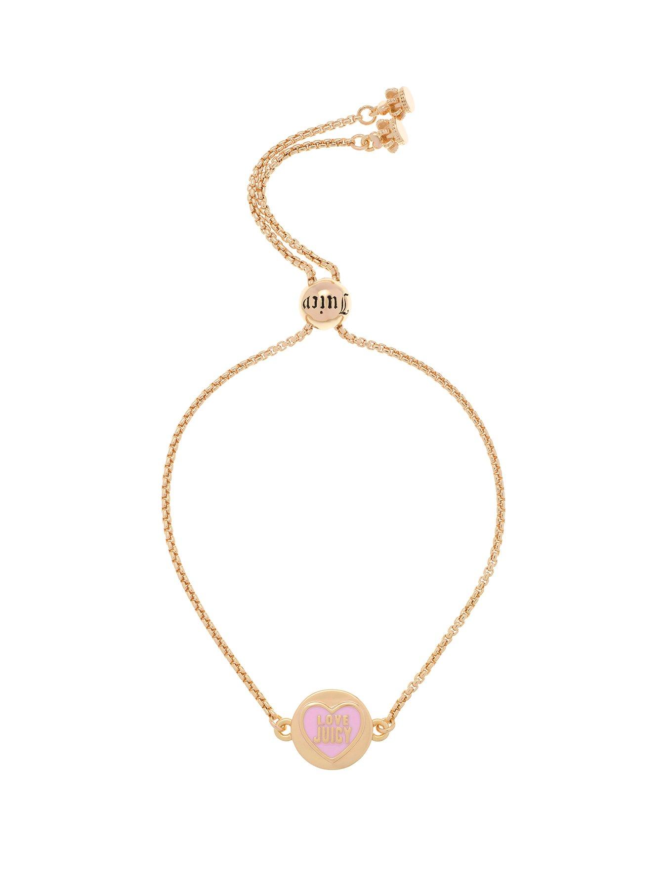 Juicy Couture Love Juicy Reversible Enamel Adjustable Bracelet