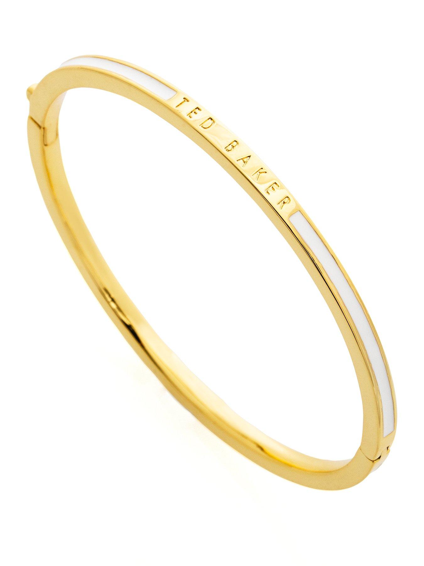 Ted Baker ROLEY: Classic Colour Enamel Slim Bangle Bracelet