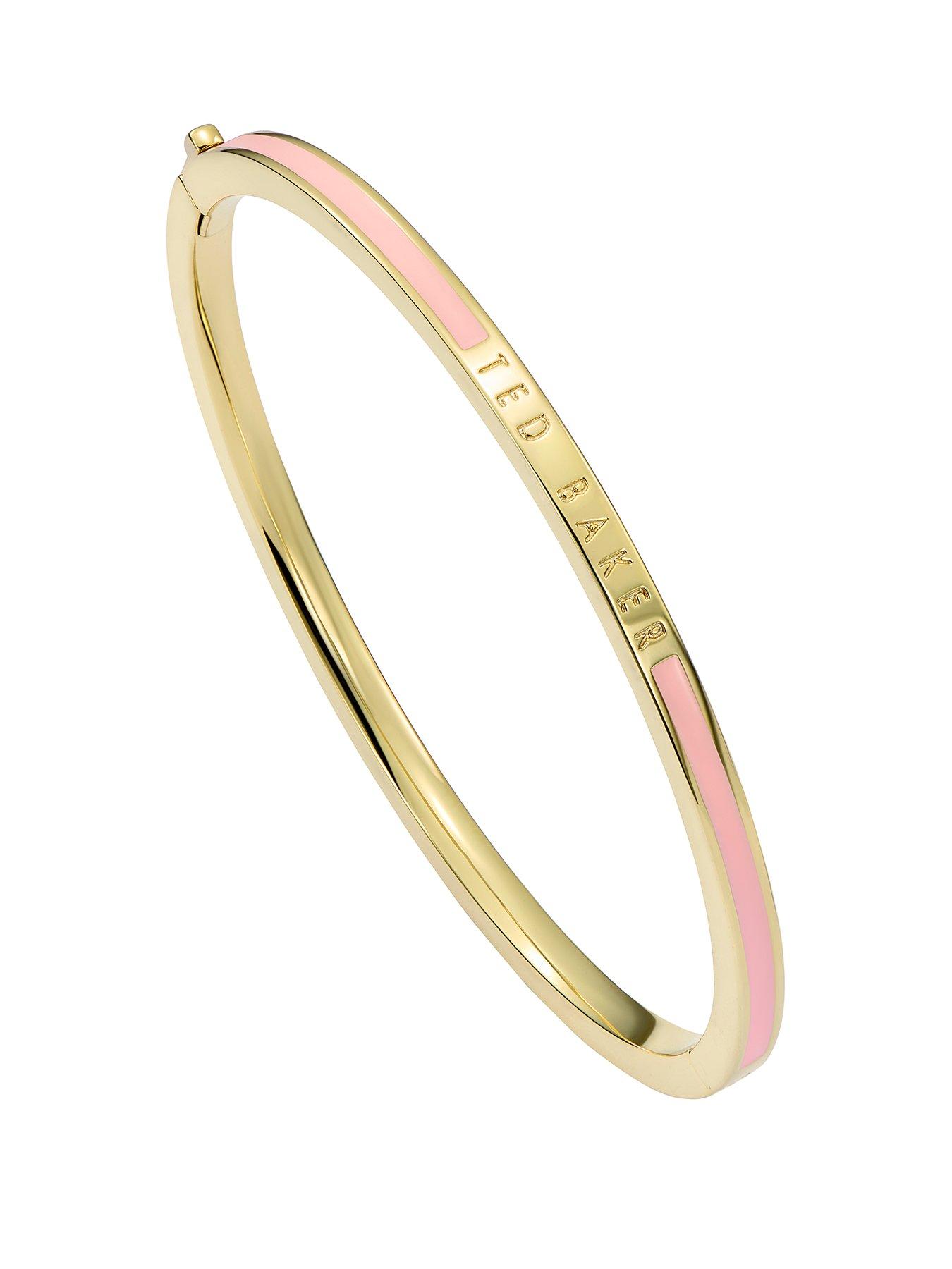 Ted Baker ROLEY: Classic Colour Enamel Slim Bangle Bracelet