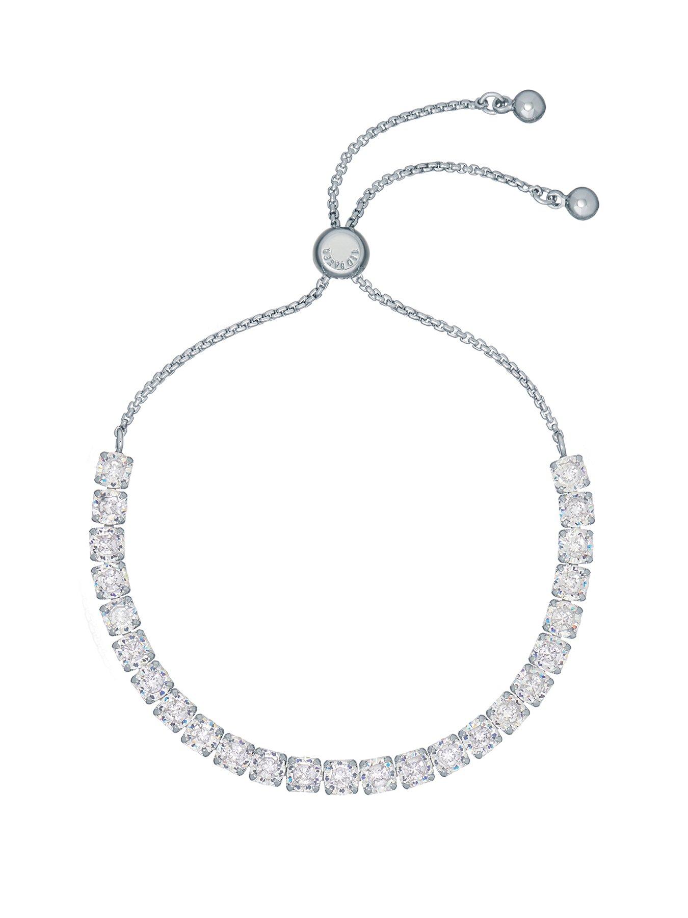 Image 1 of 6 of Ted Baker MELRAH: Crystal Adjustable Tennis Bracelet