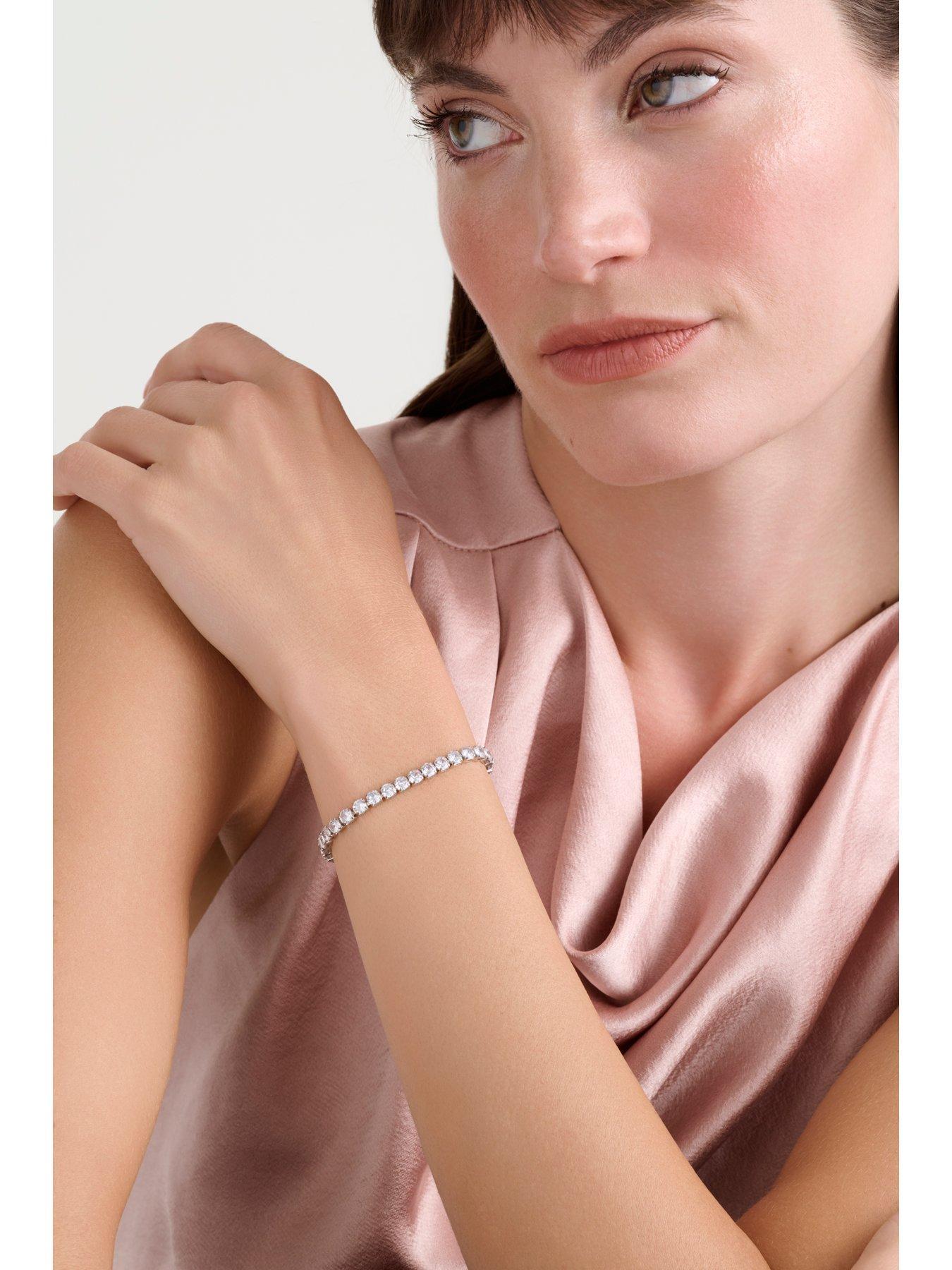 Image 3 of 6 of Ted Baker MELRAH: Crystal Adjustable Tennis Bracelet