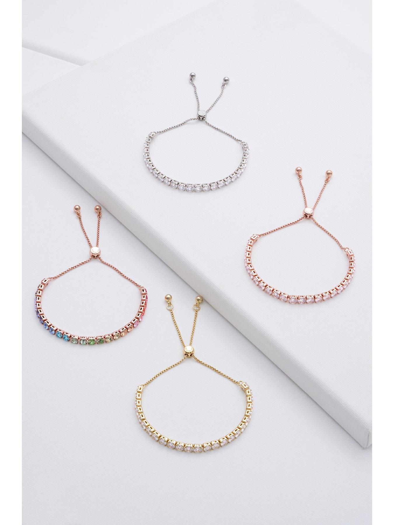 Image 5 of 6 of Ted Baker MELRAH: Crystal Adjustable Tennis Bracelet