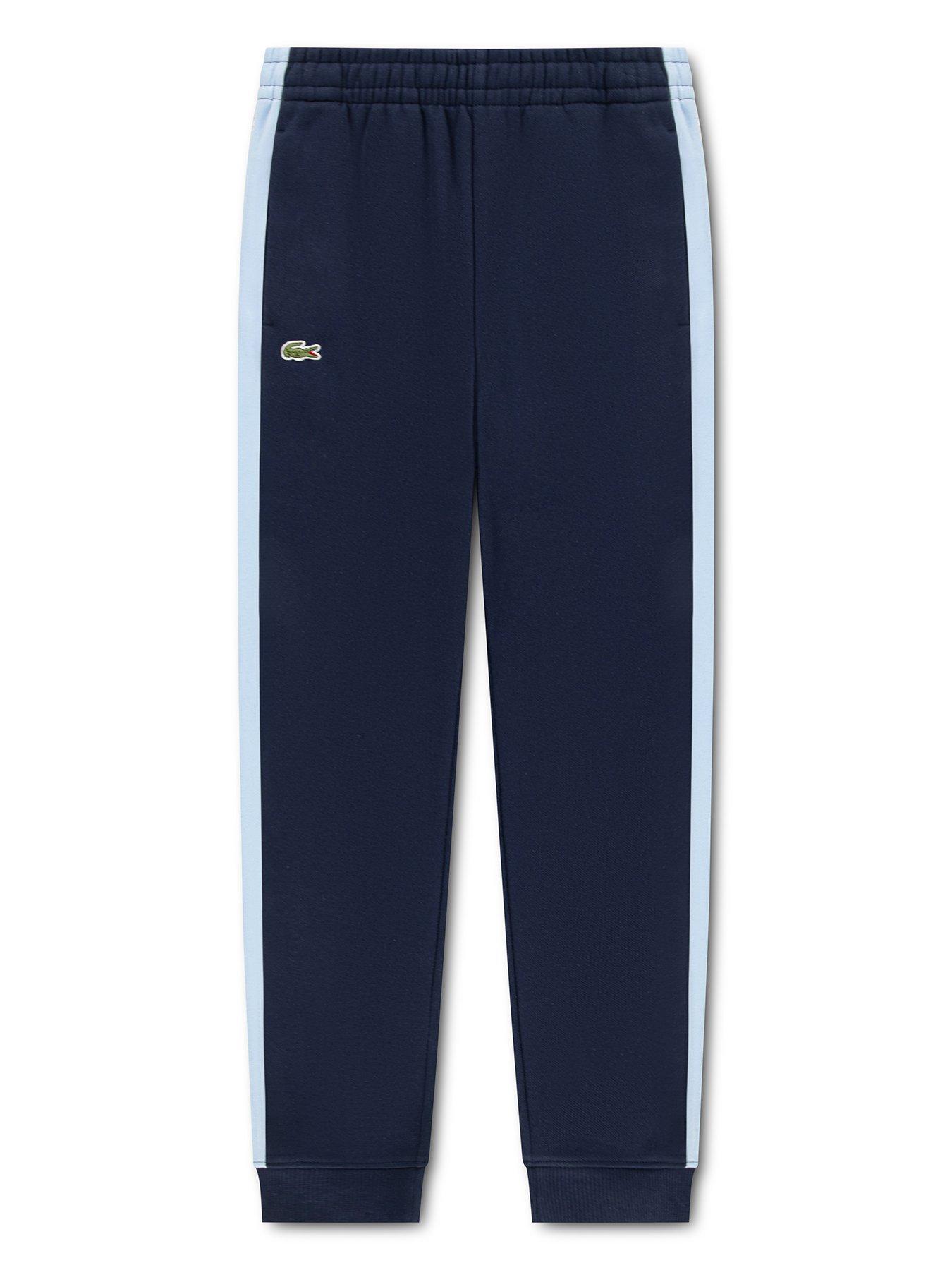 Lacoste Boys Colourblock Sweat Pant - Navy