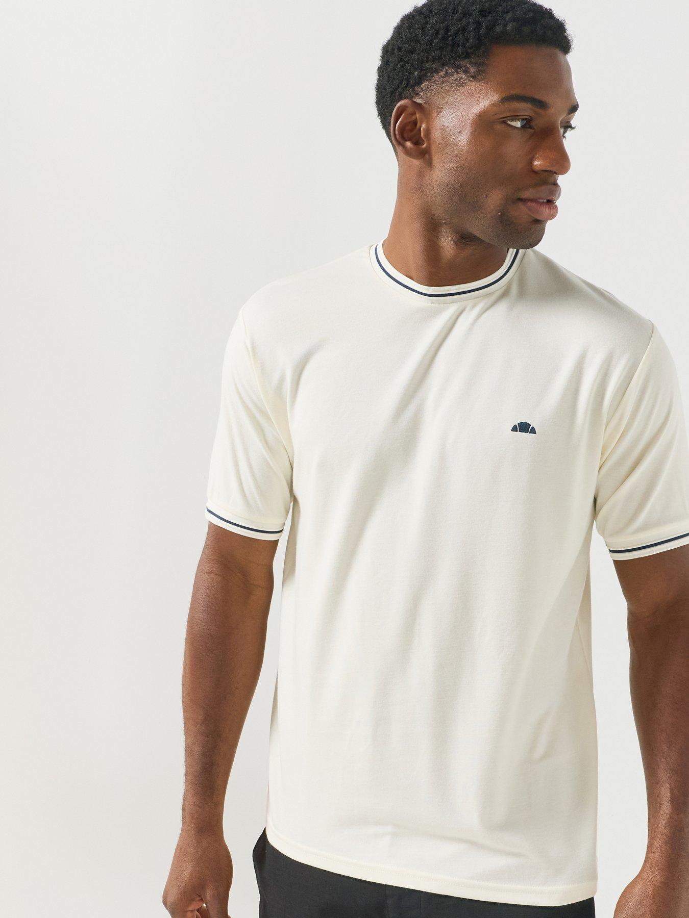 Ellesse Mens Biagia Tee - Cream