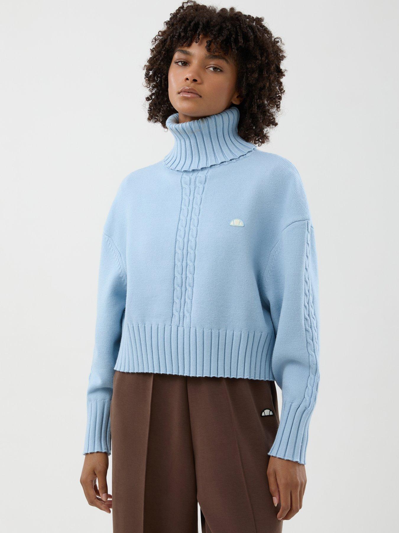 Image 1 of 5 of Ellesse Womens Castagnes Sweater - Blue