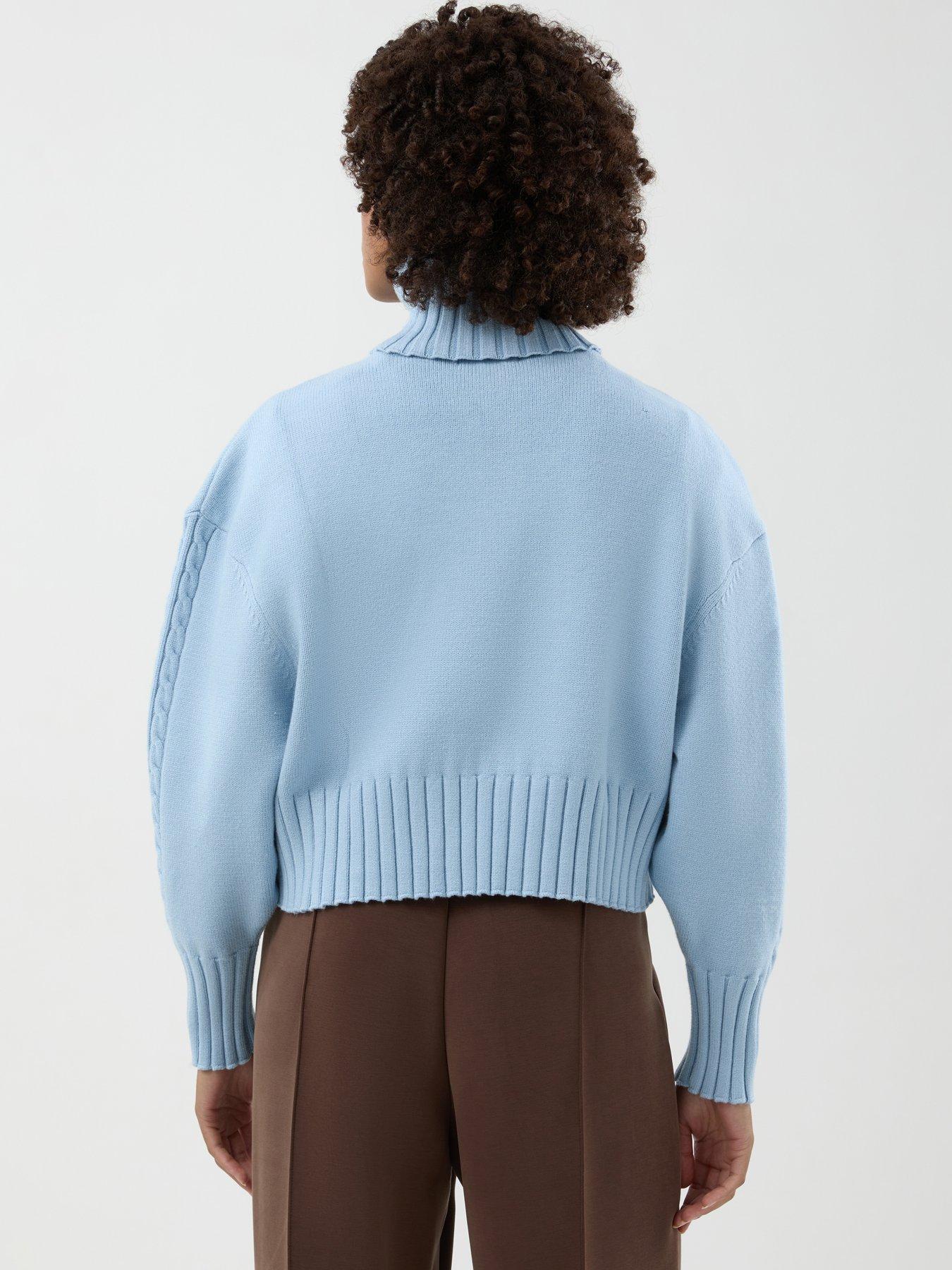 Image 2 of 5 of Ellesse Womens Castagnes Sweater - Blue