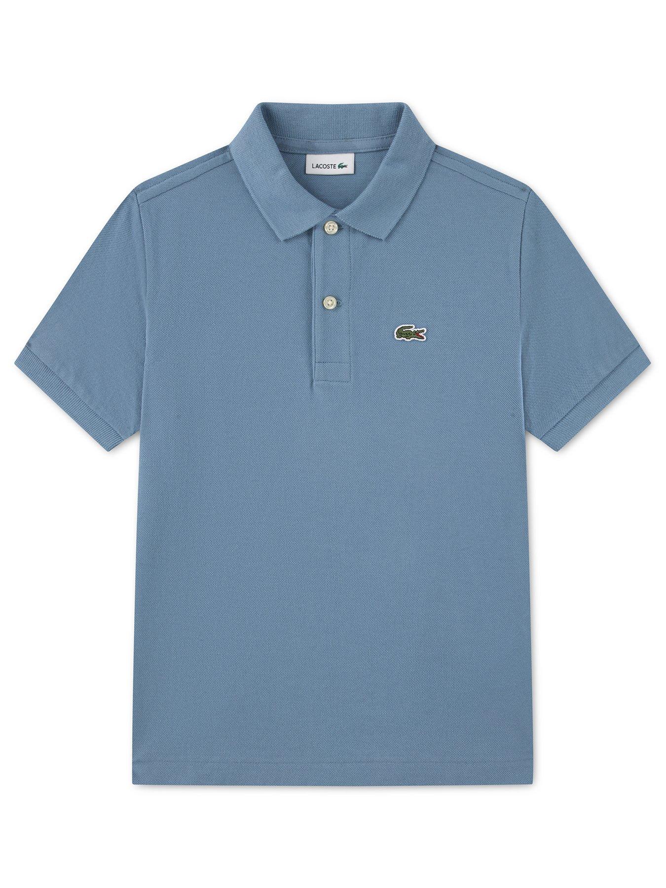 Lacoste Petit Piqué Polo Shirt - Grayish Blue