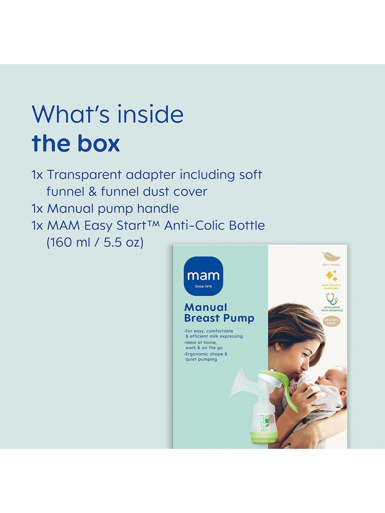 Image 5 of 6 of MAM MANUAL BREAST PUMP